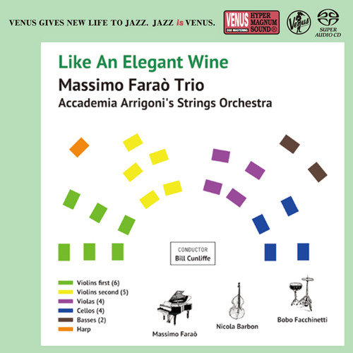 The Massimo Farao' Trio Like An Elegant Wine Single-Layer Stereo Japanese Import SACD 1