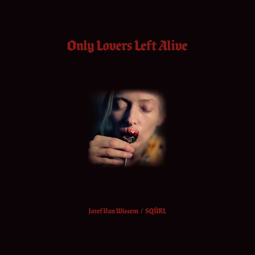Jozef Van Wissem & SQURL Only Lovers Left Alive Soundtrack 2LP (Clear With Red Splatter Vinyl) 2