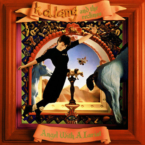 k.d. lang and the reclines Angel With A Lariat LP (Translucent Red Vinyl) 1
