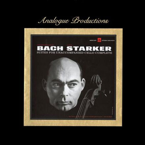 Janos Starker Bach Suites For Unaccompanied Cello Complete 200g 45rpm 6LP Scratch & Dent