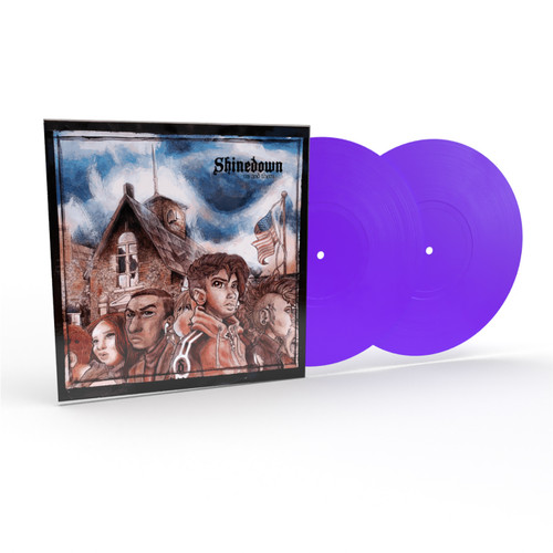 Shinedown Us And Them 2LP (Clear Purple Vinyl) 1