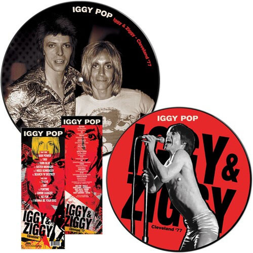 Iggy Pop Iggy & Ziggy - Cleveland '77 LP (Picture Disc) 1