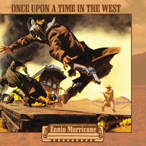 Ennio Morricone Once Upon A Time In The West Import 180g LP (Clear Transparent Vinyl) 1