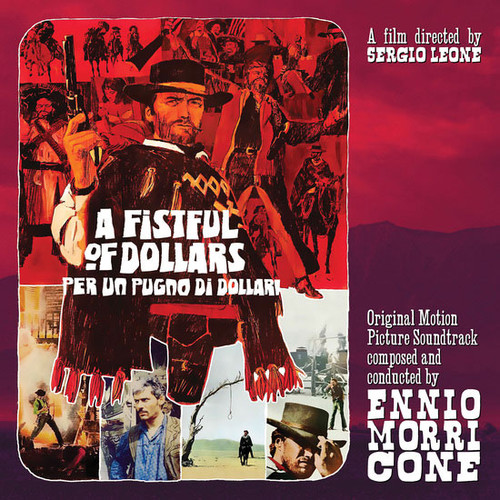 Ennio Morricone A Fistful Of Dollars Import 10" Vinyl (Clear Vinyl) 1