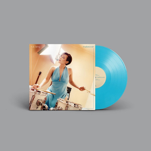 k.d. lang makeover 2LP (Transparent Turquoise Vinyl) 2