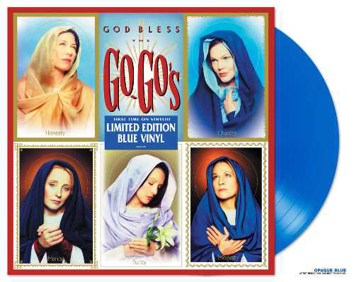 The Go-Go's God Bless The Go-Go's LP (Blue Vinyl) 2