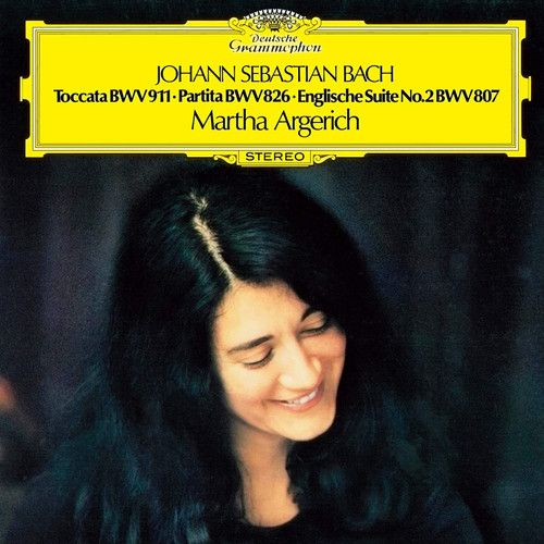 Martha Argerich Bach: Toccata, Partita & Englische Suite No. 2 Single-Layer Stereo Japanese Import SHM-SACD