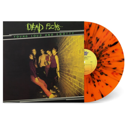 Dead Boys Young, Loud And Snotty LP (Orange & Black Splatter Vinyl) 1