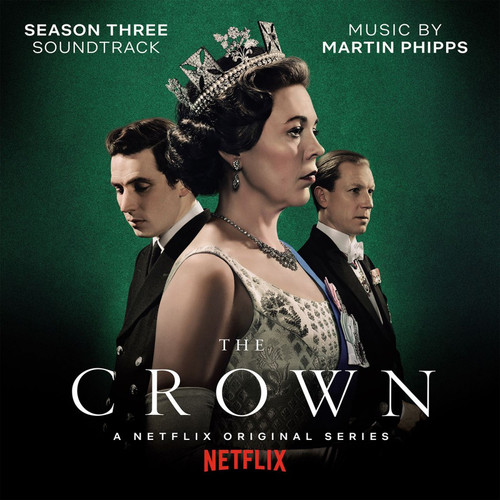 Martin Phipps The Crown Season 3 Soundtrack Numbered Limited Edition 180g LP (Royal Silver Vinyl) 1