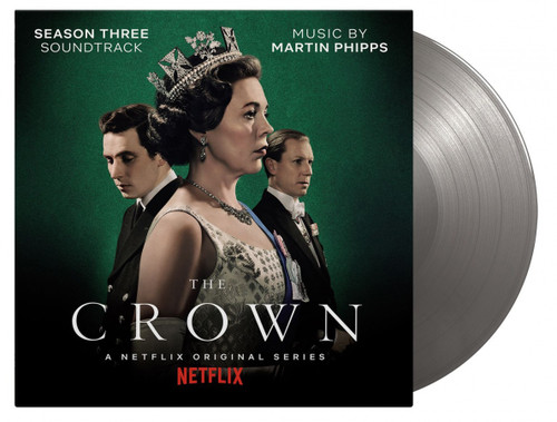 Martin Phipps The Crown Season 3 Soundtrack Numbered Limited Edition 180g LP (Royal Silver Vinyl) 2