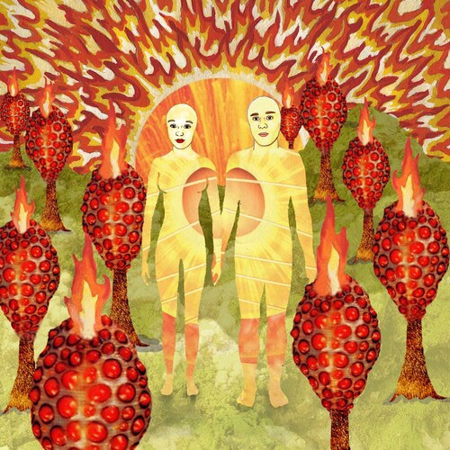 of Montreal The Sunlandic Twins 2LP (Red/Orange Swirl Vinyl) 1