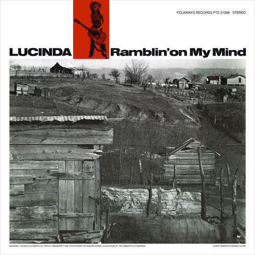 Lucinda Williams Ramblin' On My Mind Smithsonian Folkways LP 1