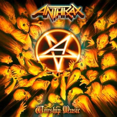 Anthrax Worship Music LP (Opaque Orange Vinyl) 1
