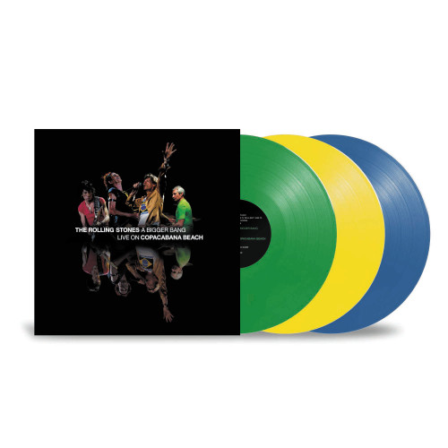 The Rolling Stones A Bigger Bang: Live On Copacabana Beach 180g 3LP (Color Vinyl) 2