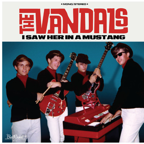The Vandals I Saw Her In A Mustang LP (Ford Blue Vinyl) 1
