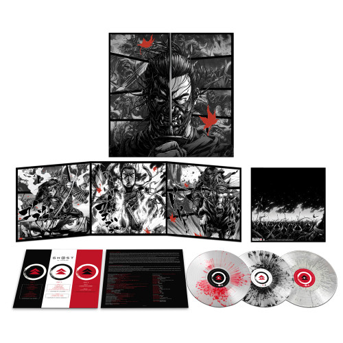 Ilan Eshkeri & Shigeru Umebayashi Ghost Of Tsushima (Music From The Video Game) 3LP (Splattered Color Vinyl) 1