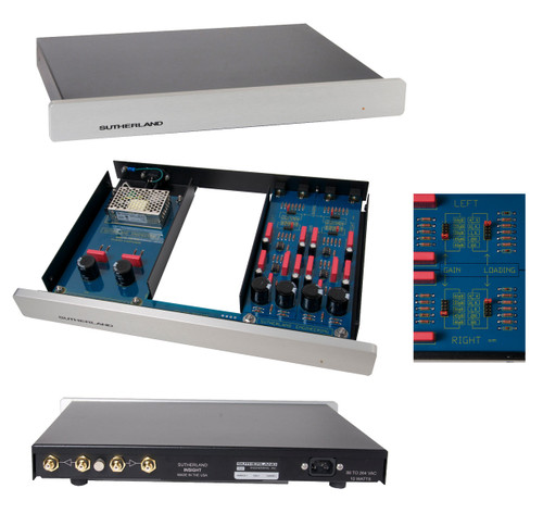 Sutherland Insight MM/MC Phono Stage (Silver,  Certified Pre-Owned) 1
