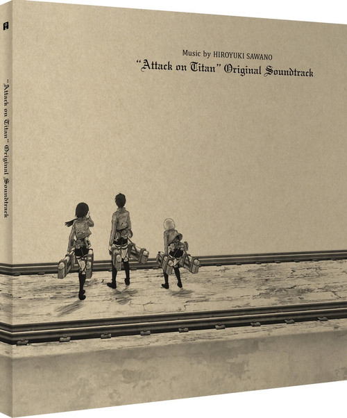 Hiroyuki Sawano Attack On Titan Season 1 Original Soundtrack 180g 3LP (Blue & White Splatter Vinyl) 3