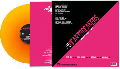 The Heartbreakers Yonkers Demo 1976 LP (Neon Orange Vinyl) 2
