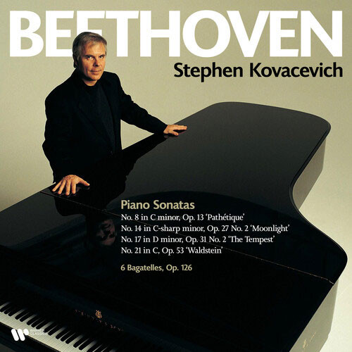Stephen Kovacevich Beethoven: Piano Sonatas Nos. 8, 14, 17 & 21, 6 Bagatelles, Op. 126 180g 2LP 1