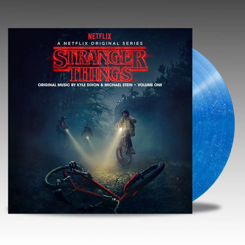 Kyle Dixon & Michael Stein Stranger Things Collectors Edition Season One Volume One Score 2LP (Blue Glitter Vinyl) 3