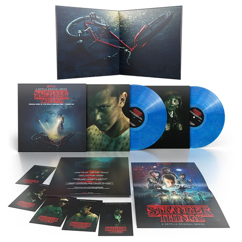 Kyle Dixon & Michael Stein Stranger Things Collectors Edition Season One Volume One Score 2LP (Blue Glitter Vinyl) 1