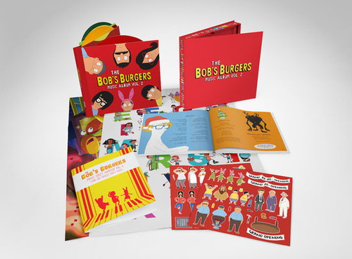 The Bob's Burgers Music Album Vol. 2 3LP Box Set (Color Vinyl) 2