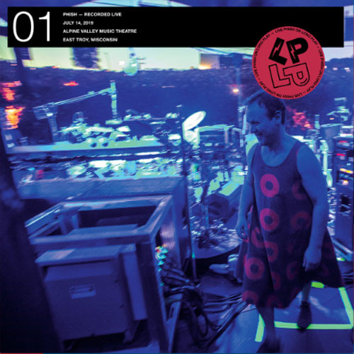 Phish LP On LP 01 (Ruby Waves 7/14/19) LP (Color Vinyl) 1