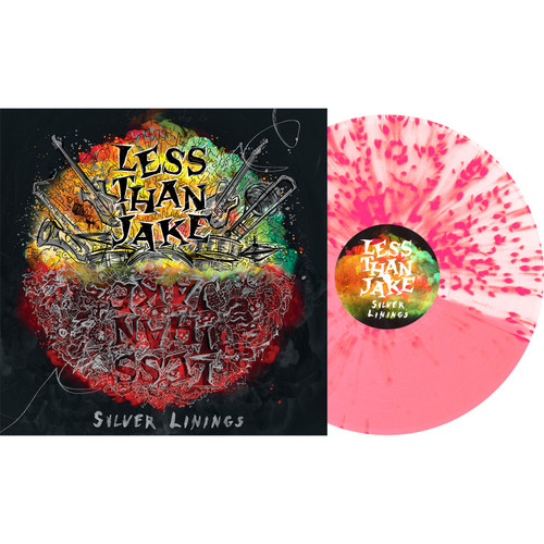 Less Than Jake Silver Linings LP (Pink Vinyl) 3