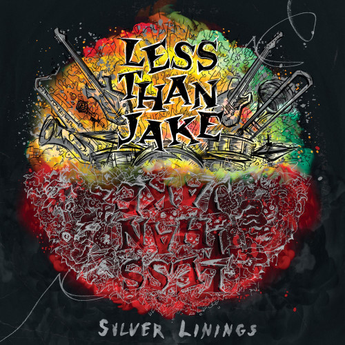 Less Than Jake Silver Linings LP (Pink Vinyl) 1