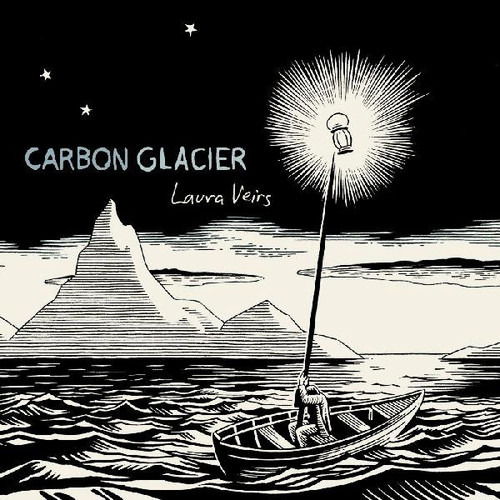 Laura Veirs Carbon Glacier LP (Clear & Black Swirl Vinyl) 1