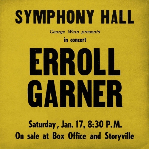 Erroll Garner Symphony Hall Concert 180g LP 1