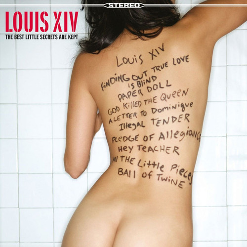 Louis XIV The Best Little Secrets Are Kept Numbered Limited Edition 180g Import LP (White Vinyl)