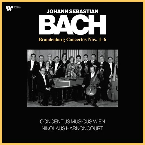 Nikolaus Harnoncourt Bach: Brandenburg Concertos Nos. 1-6 180g 2LP 1