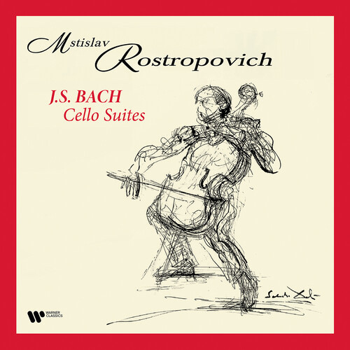 Mstislav Rostropovich J.S. Bach Cello Suites 180g 4LP Box Set 1