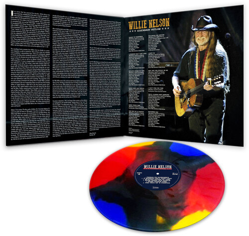 Willie Nelson Legendary Outlaw LP (Multi-Color Vinyl) 4