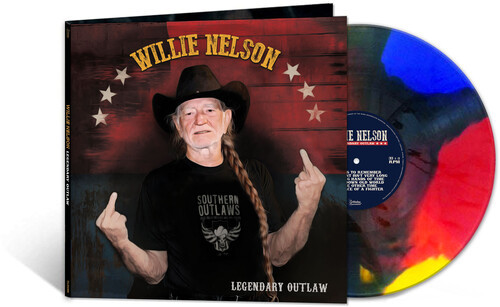 Willie Nelson Legendary Outlaw LP (Multi-Color Vinyl) 2