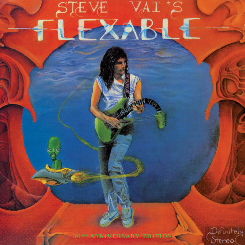 Steve Vai Flex-Able: 36th Anniversary LP (Clear Vinyl) 1