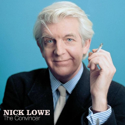 Nick Lowe The Convincer (20th Anniversary) LP & 45rpm 7" Vinyl Single (Blue Vinyl) 1