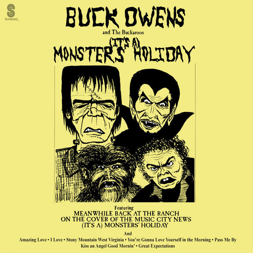 Buck Owens And The Buckaroos (It's A) Monsters' Holiday LP (Green Vinyl)