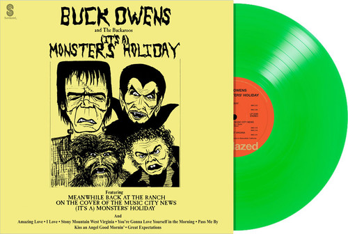 Buck Owens And The Buckaroos (It's A) Monsters' Holiday LP (Green Vinyl) 2