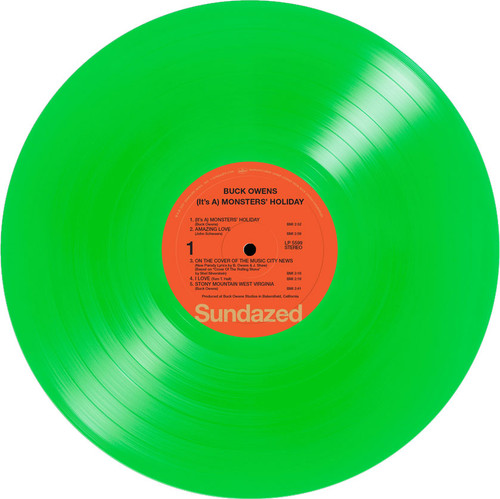 Buck Owens And The Buckaroos (It's A) Monsters' Holiday LP (Green Vinyl) 3