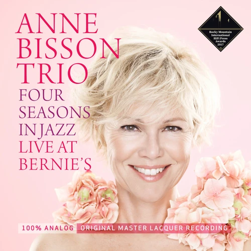 The Anne Bisson Trio Four Seasons In Jazz Live At Bernie's Hand-Numbered Limited Edition D2D 180g LP (Opaque Pink Vinyl) 1