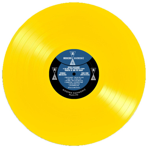 Nikki Giovanni Truth Is On Its Way LP (Opaque Yellow Vinyl) 2