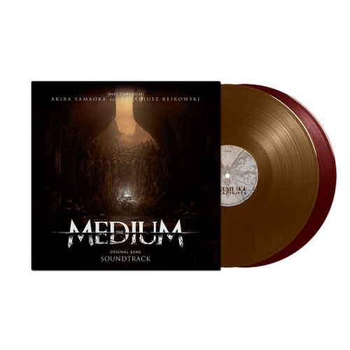 Akira Yamaoka & Arkadiusz Reikowski The Medium (Original Game Soundtrack) 2LP (Brown & Oxblood Vinyl)