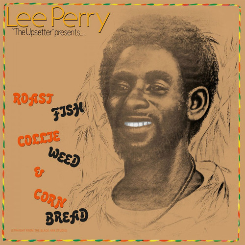 Lee Perry Roast Fish, Collie Weed & Corn Bread Numbered Limited Edition 180g Import LP (Orange Vinyl) 1