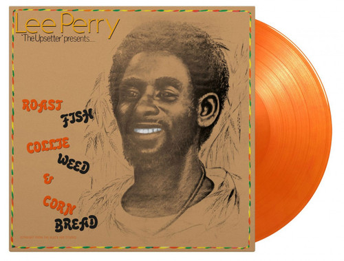 Lee Perry Roast Fish, Collie Weed & Corn Bread Numbered Limited Edition 180g Import LP (Orange Vinyl) 2