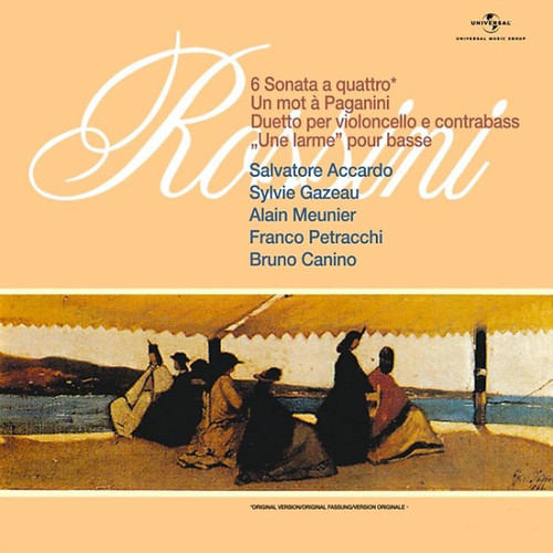Salvatore Accardo Rossini Sonate A Quattro 180g Import 2LP 1