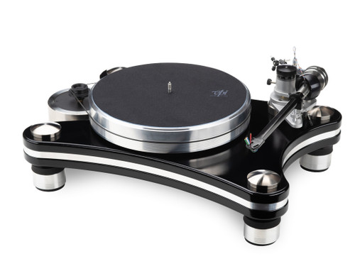 VPI Signature 21 Turntable with Fatboy Gimbal Tonearm (Black) 1