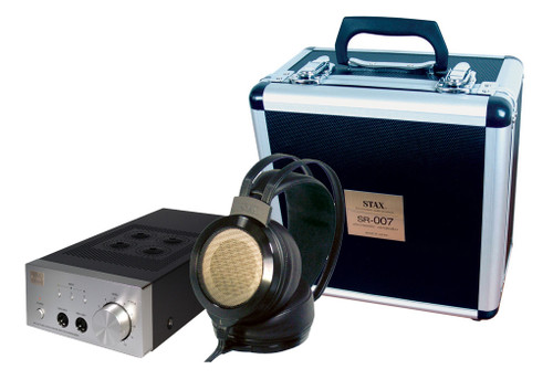Stax SR-007 Omega II MK2 & SRM-007T II Amp Combo (Demo, 120v US) 1